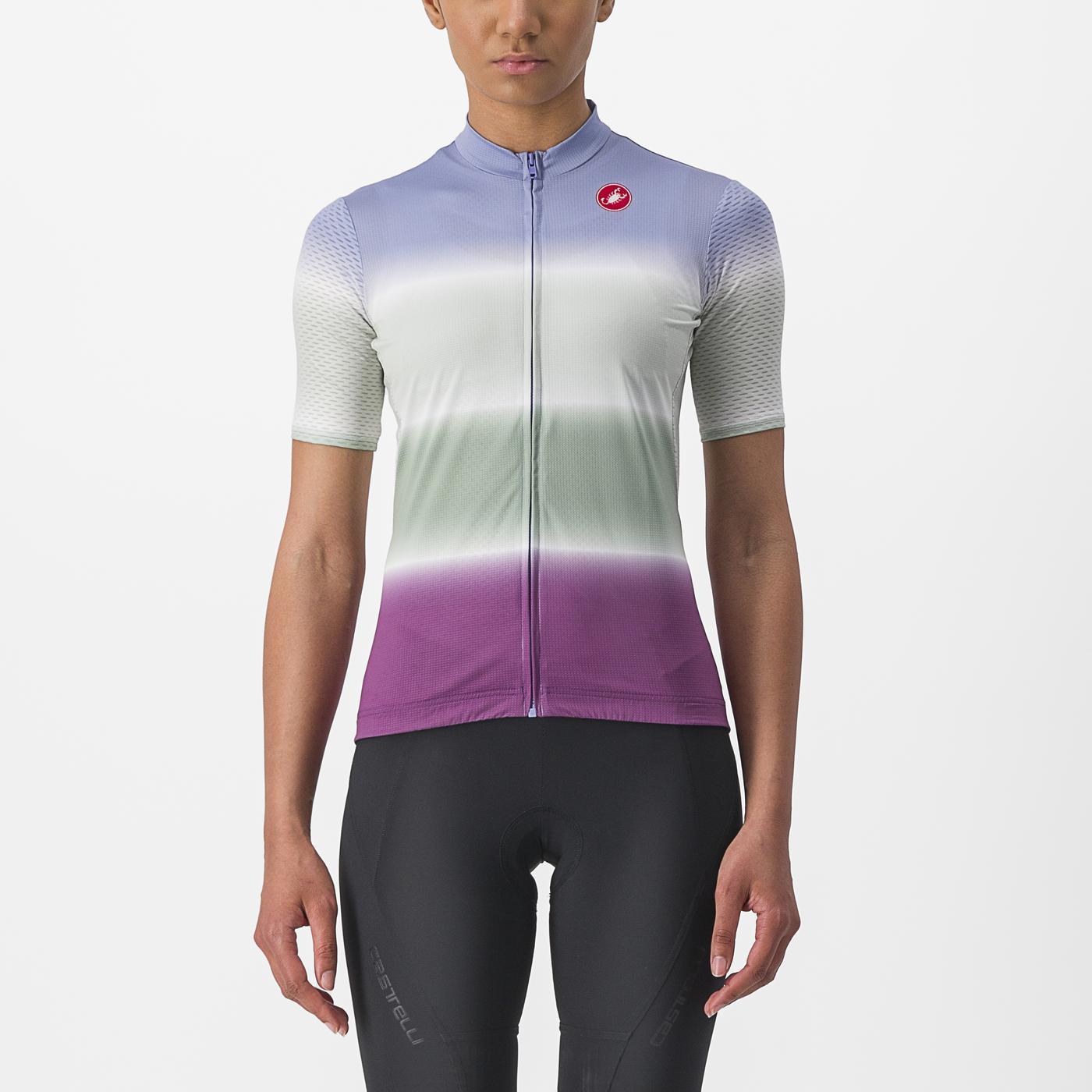 CASTELLI DOLCE Short Sleeve Jersey Purple