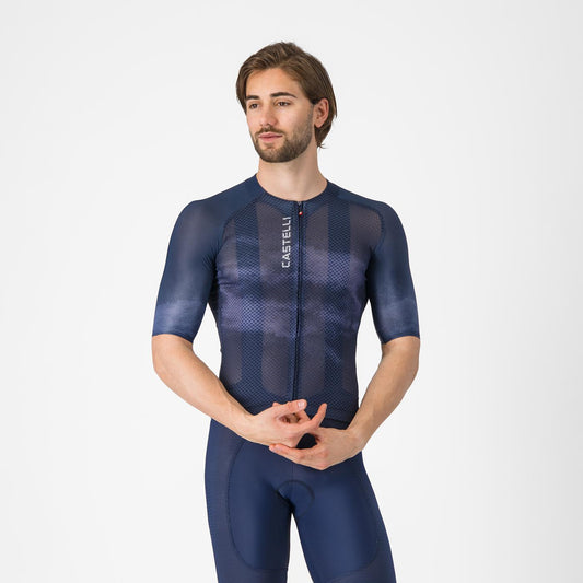 CASTELLI CLIMBER'S A/C Short Sleeve Jersey Blue