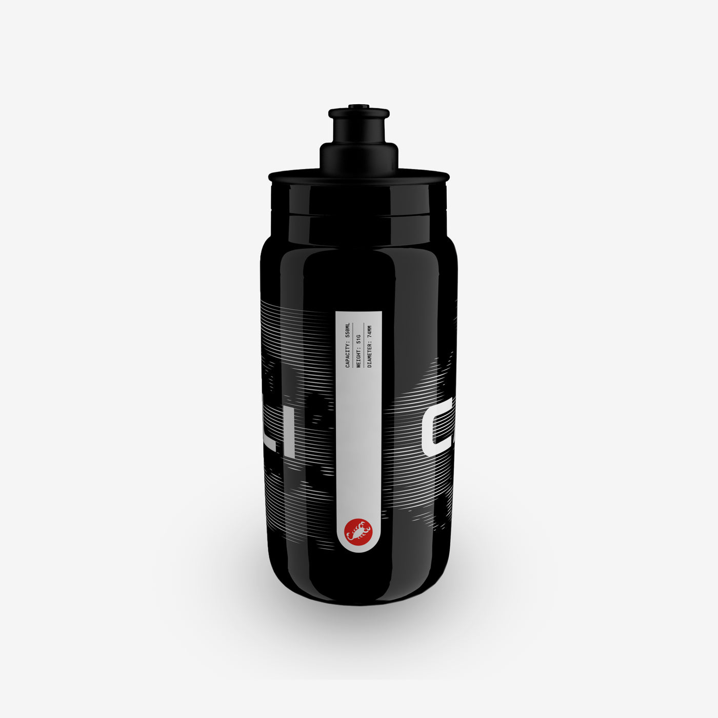 CASTELLI CLOUD water bottle Black