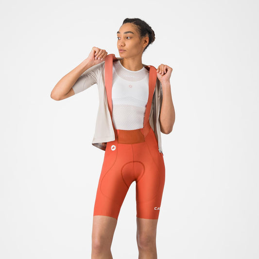 CASTELLI ESPRESSO 2 W DT Paprika Bib Short
