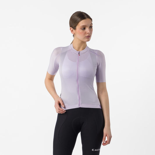 CASTELLI ESPRESSO 2 Dámské tričko s krátkým rukávem Purple Mist Jersey