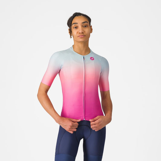 CASTELLI UPF Women's Short Sleeve Jersey Pink
