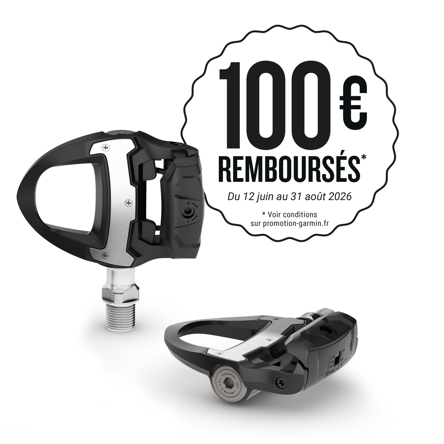 Pedály GARMIN RALLY RS 110 Power Sensor