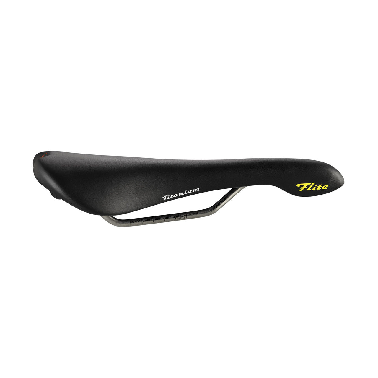 Sedlo SELLE ITALIA Flite 1990 L1 146mm titanové kolejnice - pohled z boku