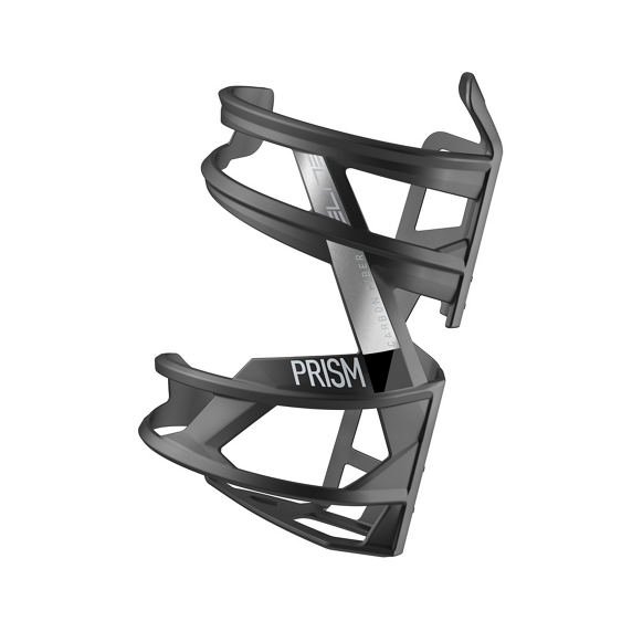 ELITE PRISM LEFT Klec na láhev z karbonu Mat/Black