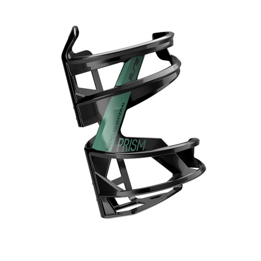 ELITE PRISM RIGHT bottle cage Black/Green