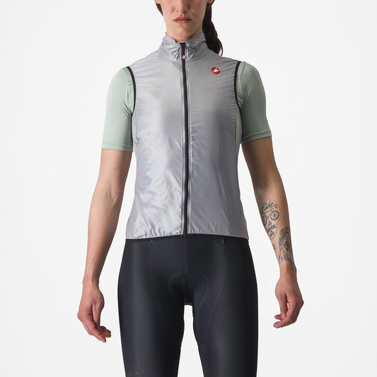 CASTELLI ARIA Women's Grey Sleeveless Jacket