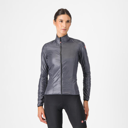 CASTELLI ARIA SHELL Bunda dámská tmavě šedá