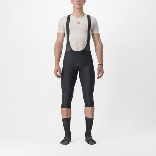 CASTELLI ENTRATA 2 3/4 Bibtights Black (černé)
