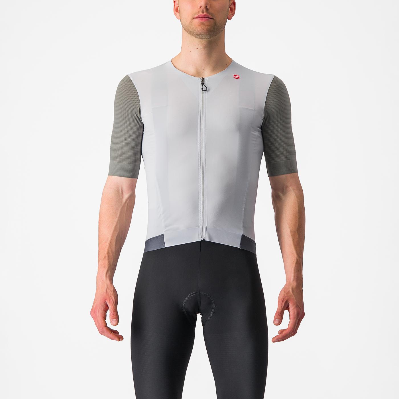 CASTELLI PREMIO Dres s krátkým rukávem Black/Grey