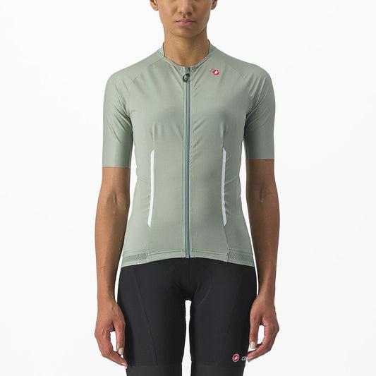 Women's CASTELLI ENDURANCE Short Sleeve Jersey Green