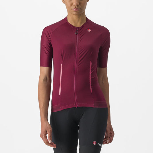 CASTELLI ENDURANCE Women's Short Sleeve Jersey Bordeaux