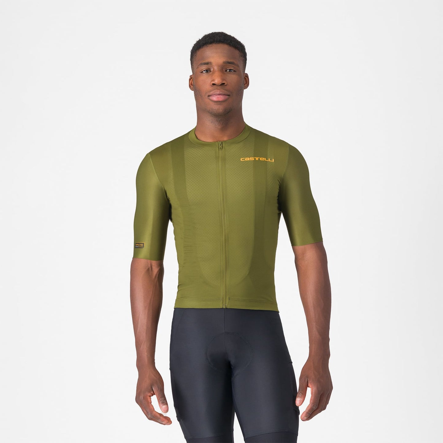 CASTELLI UNLIMITED ENTRATA 3 Dres s krátkým rukávem Khaki
