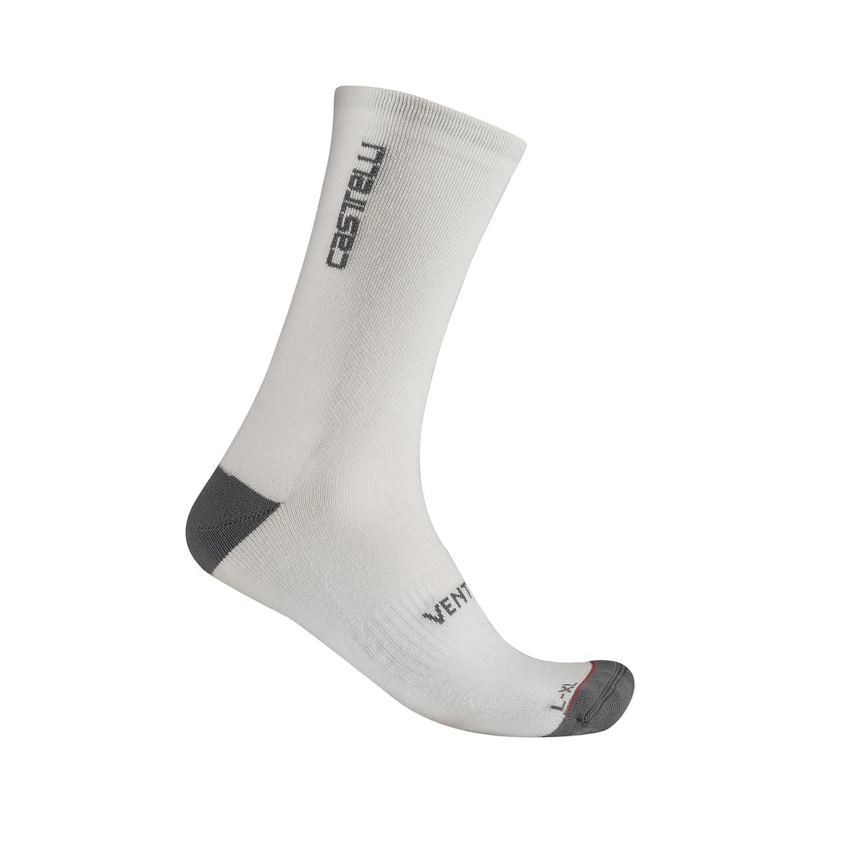CASTELLI VENTI SOFT MERINO Ponožky bílé