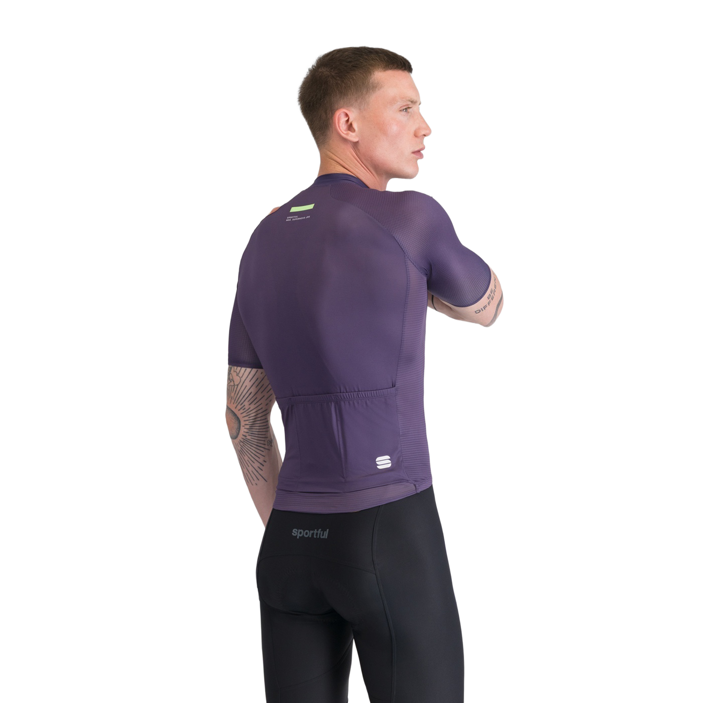SPORTFUL SUPERNOVA dres s krátkým rukávem fialový