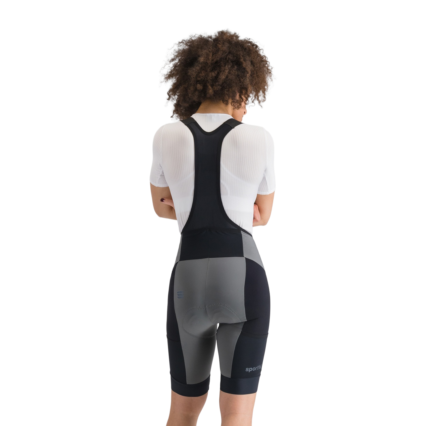 Dámské šortky SPORTFUL SUPERGIARA 2 Bibshort Grey/Black