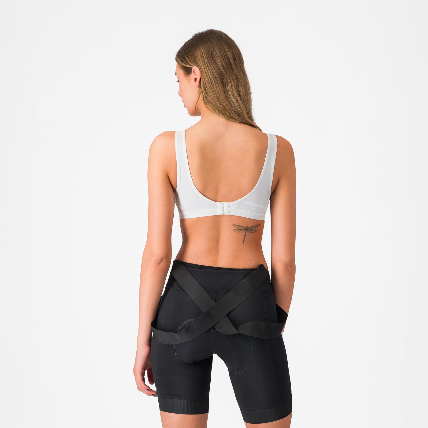 Dámská podprsenka CASTELLI ROSSO CORSA White