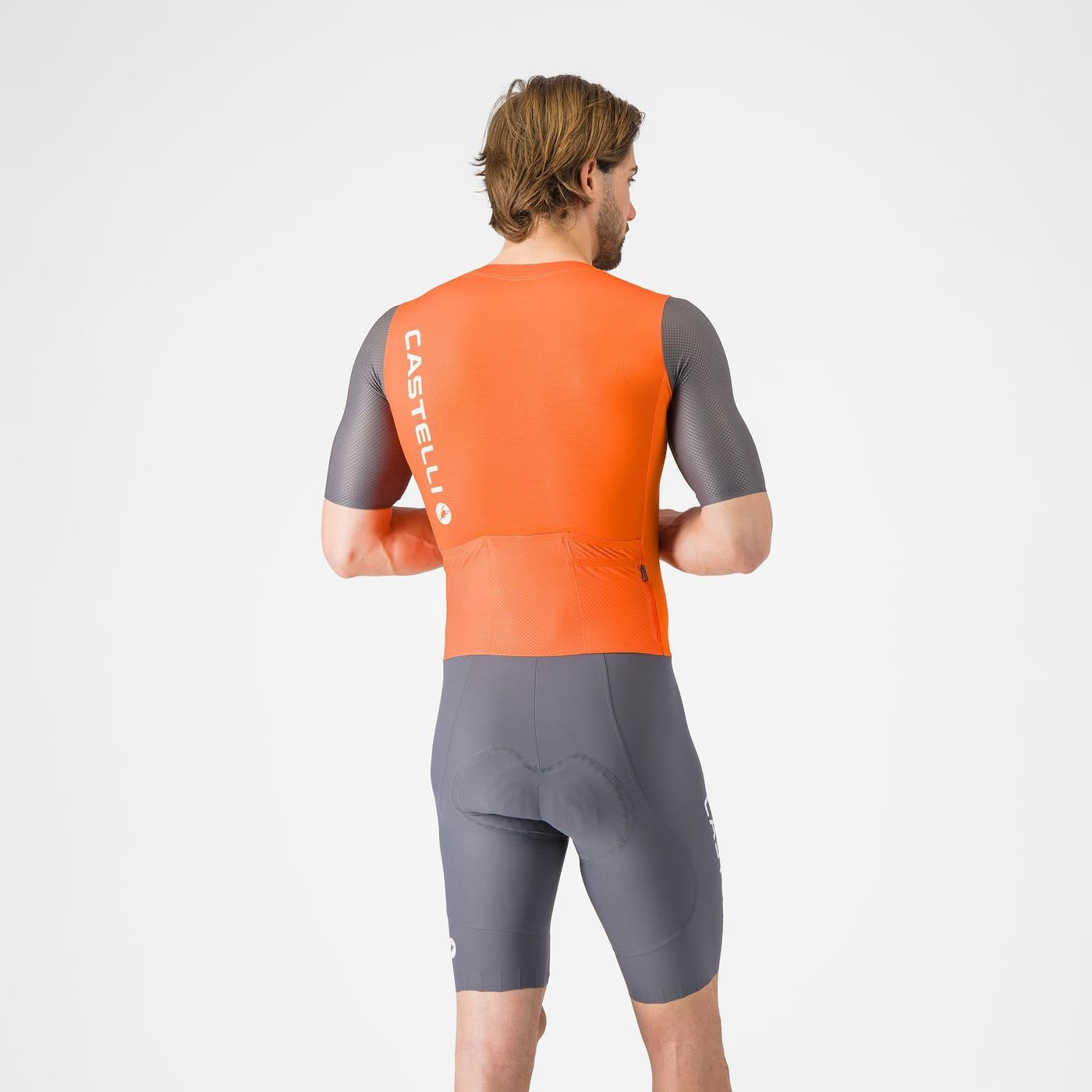 CASTELLI SATURDAY MORNING Kombinéza Orange/Grey