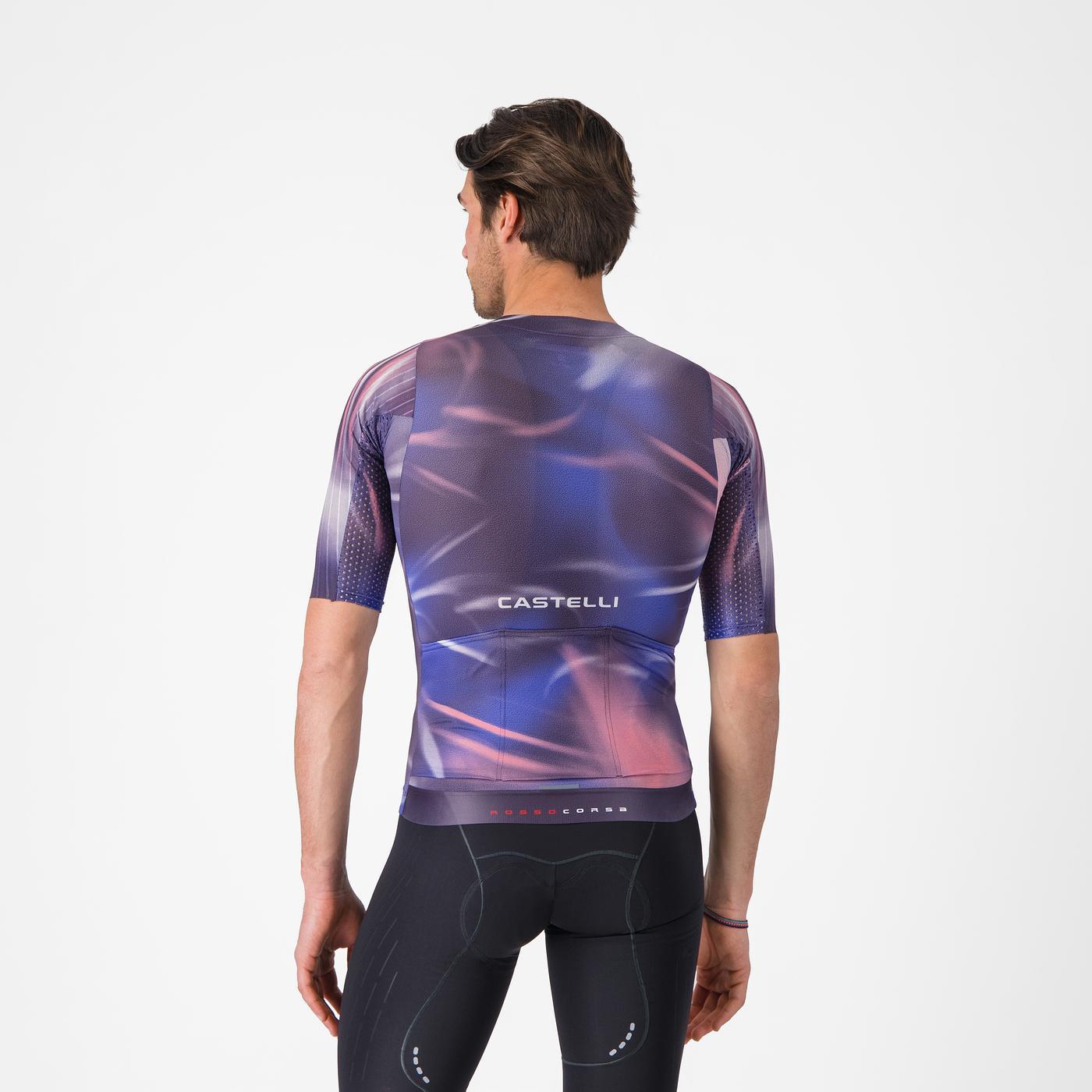 CASTELLI AERO RACE 8S Short Sleeve Jersey Purple