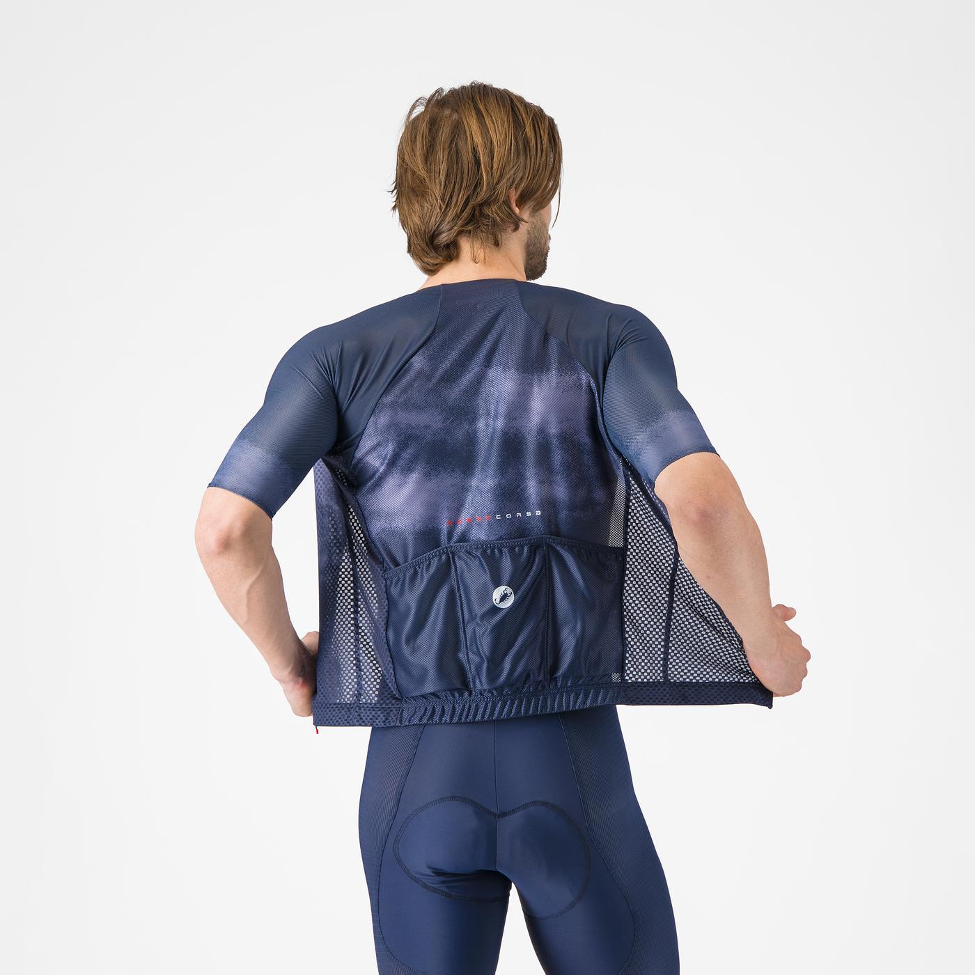 CASTELLI CLIMBER'S A/C Short Sleeve Jersey Blue 2026