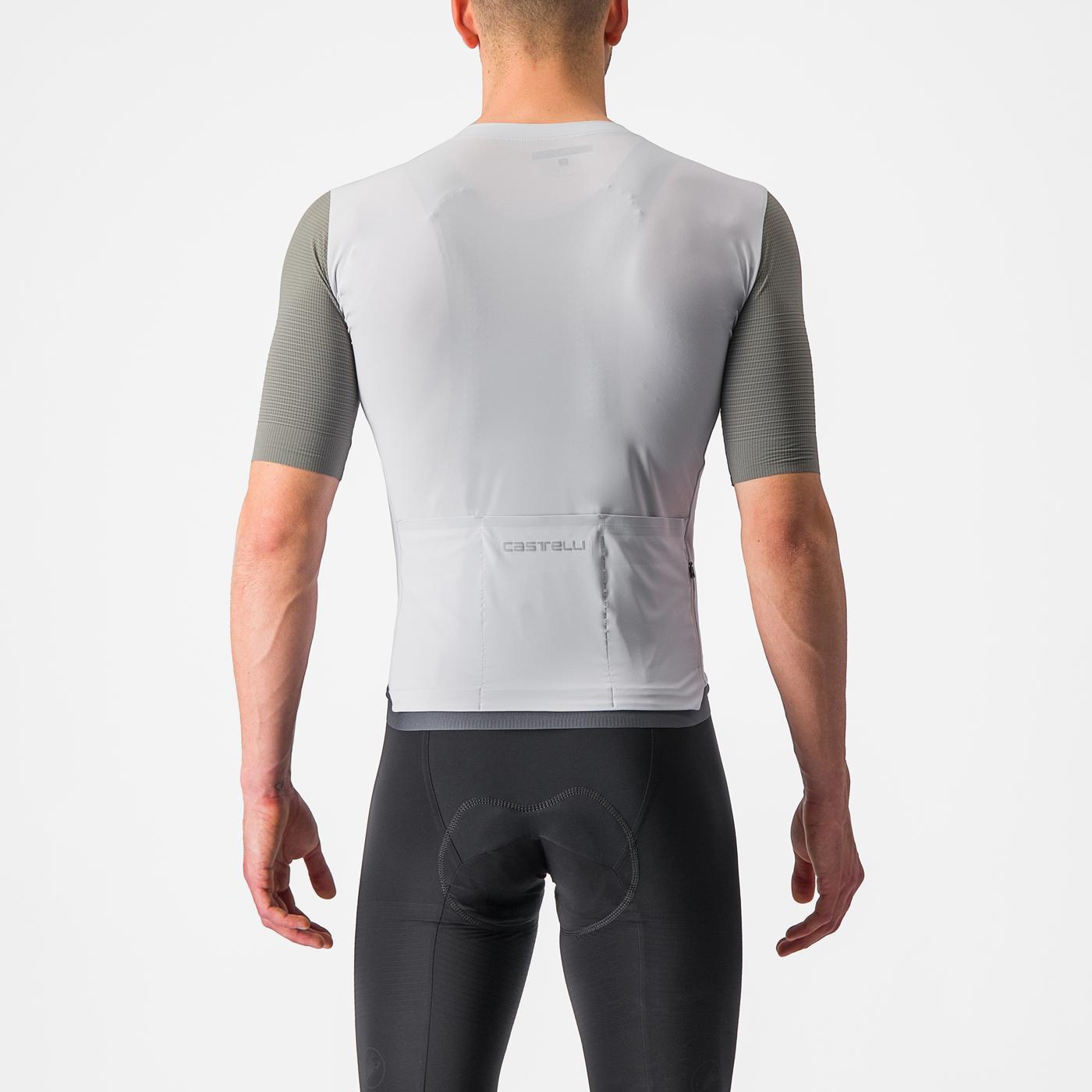 CASTELLI PREMIO Dres s krátkým rukávem Black/Grey