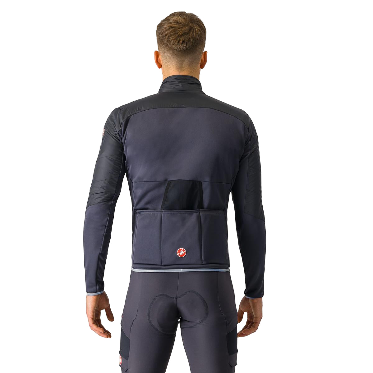 CASTELLI UNLIMITED Bunda černá/šedá
