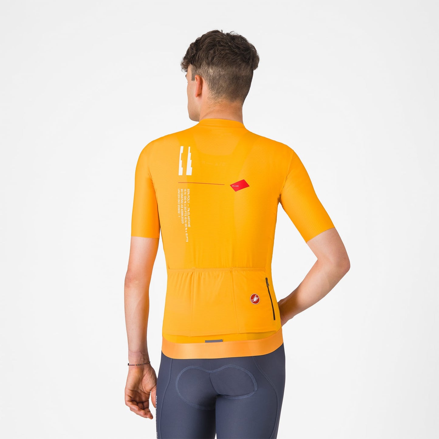 CASTELLI ESPRESSO R--A/D Dres s krátkým rukávem Orange