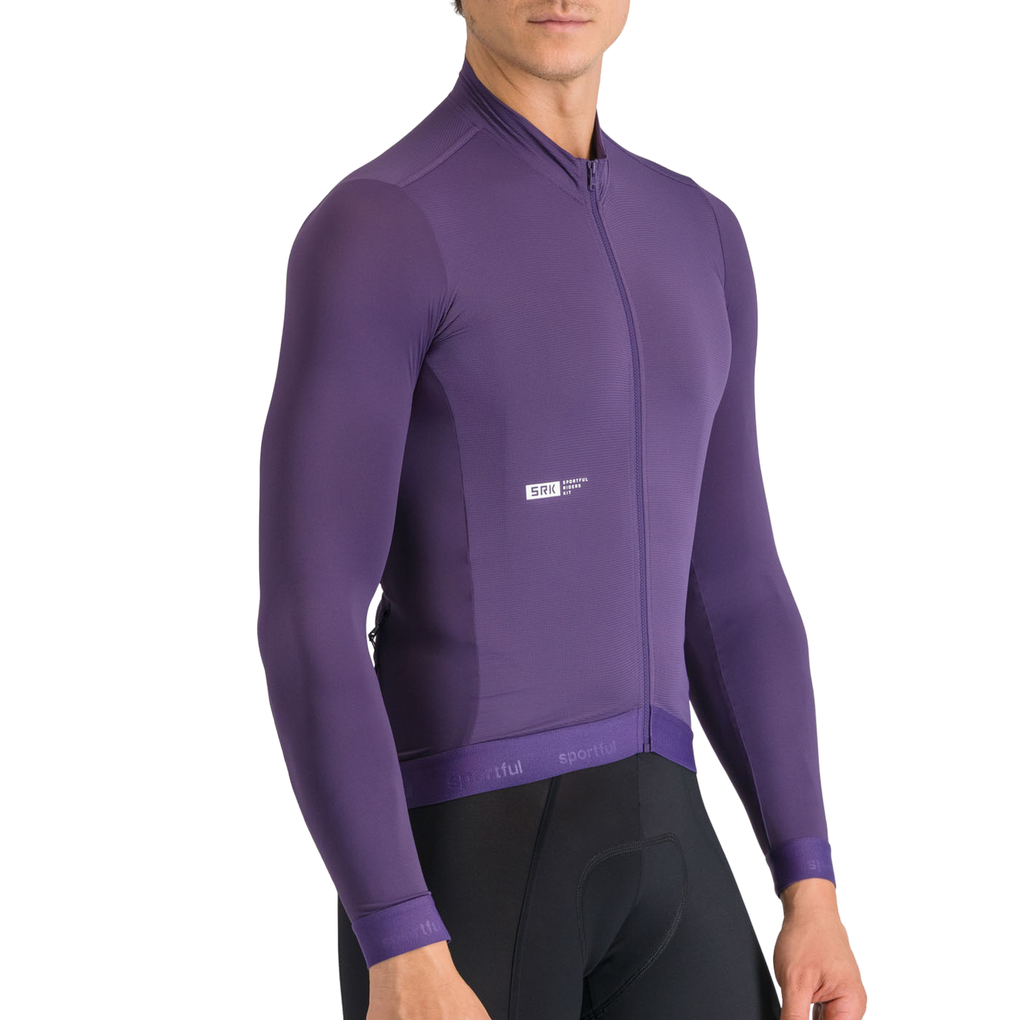 SPORTFUL SRK 2 Fialový dres s dlouhým rukávem