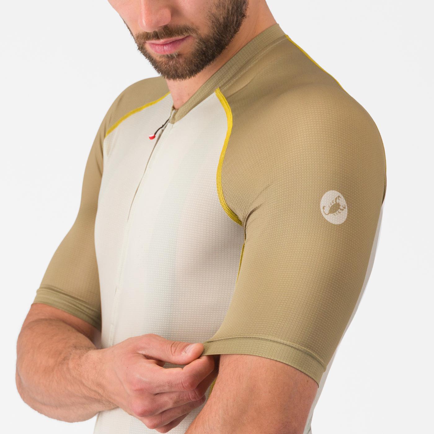 CASTELLI UNLIMITED ENDURANCE 3 JERSEY Beige/Khaki jersey