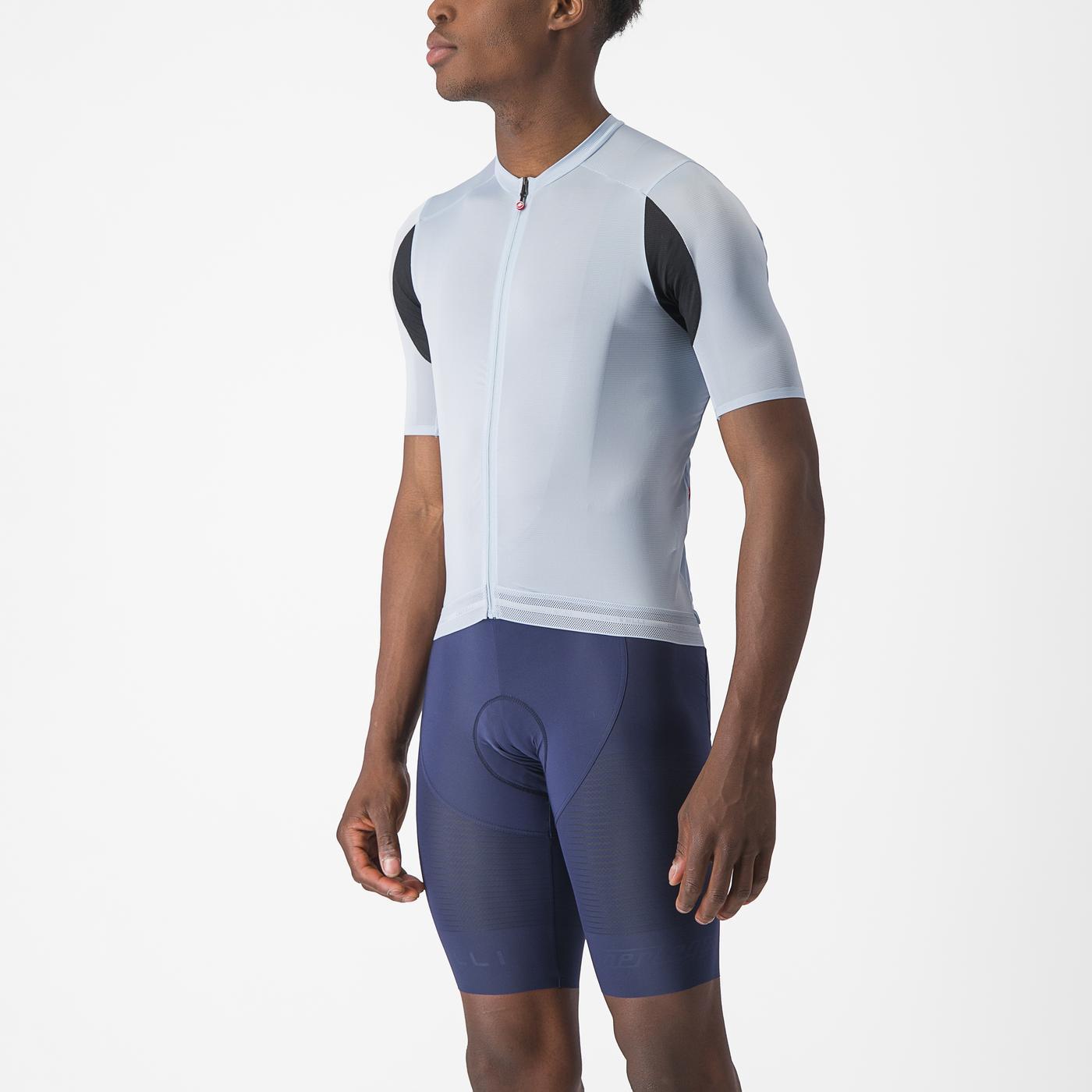 CASTELLI SUPERLEGGERA 3 Short Sleeve Jersey Blue
