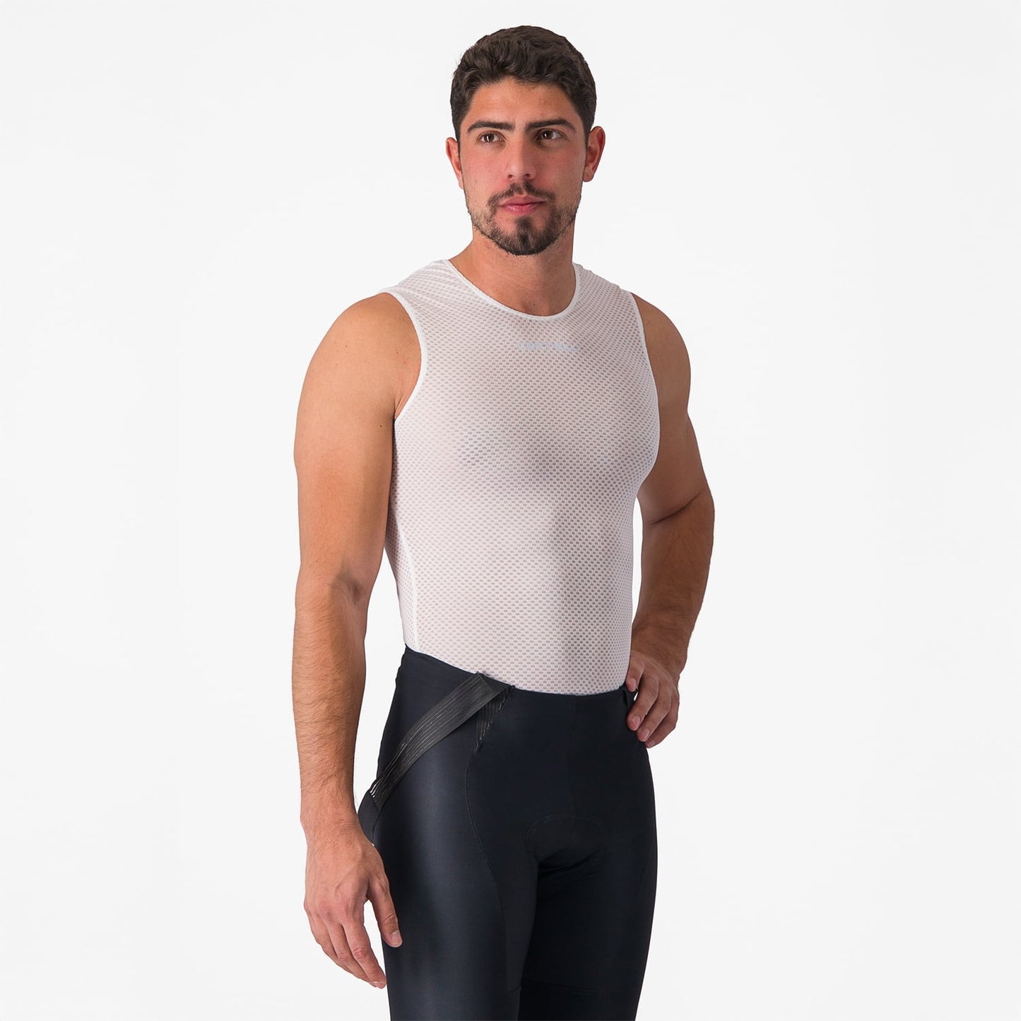 Spodní prádlo bez rukávů CASTELLI PRO MESH 2.0 White