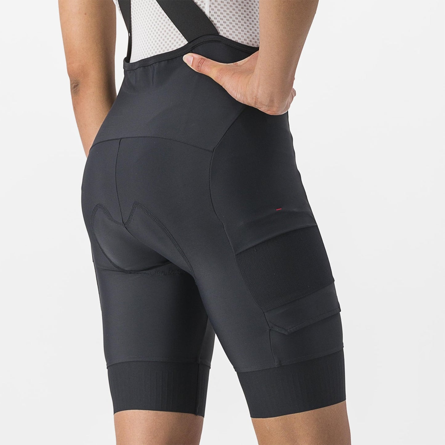 CASTELLI UNLIMITED CARGO Dámské krátké kalhoty Bibtights Black