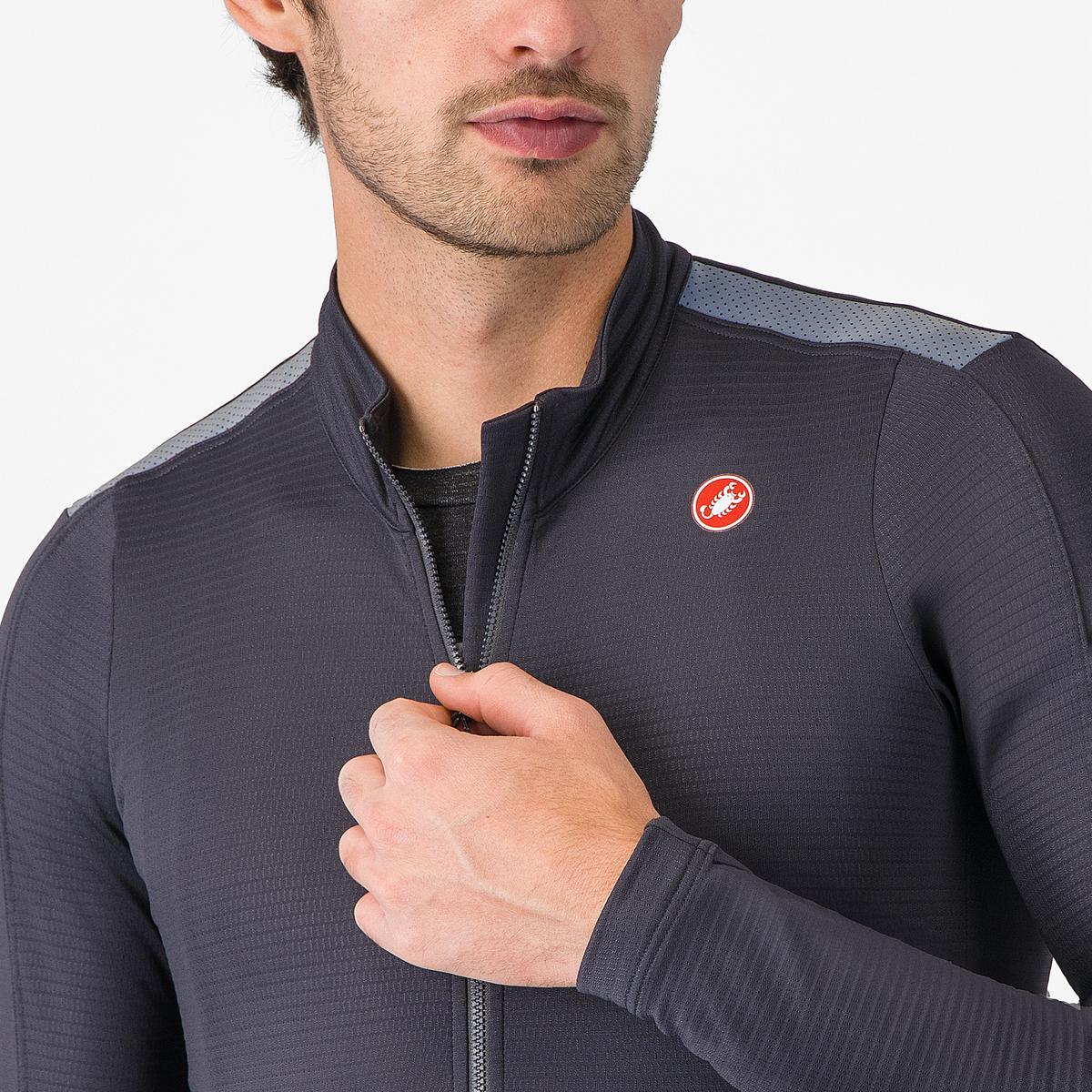 CASTELLI PURO 4 Dres s dlouhým rukávem Grey