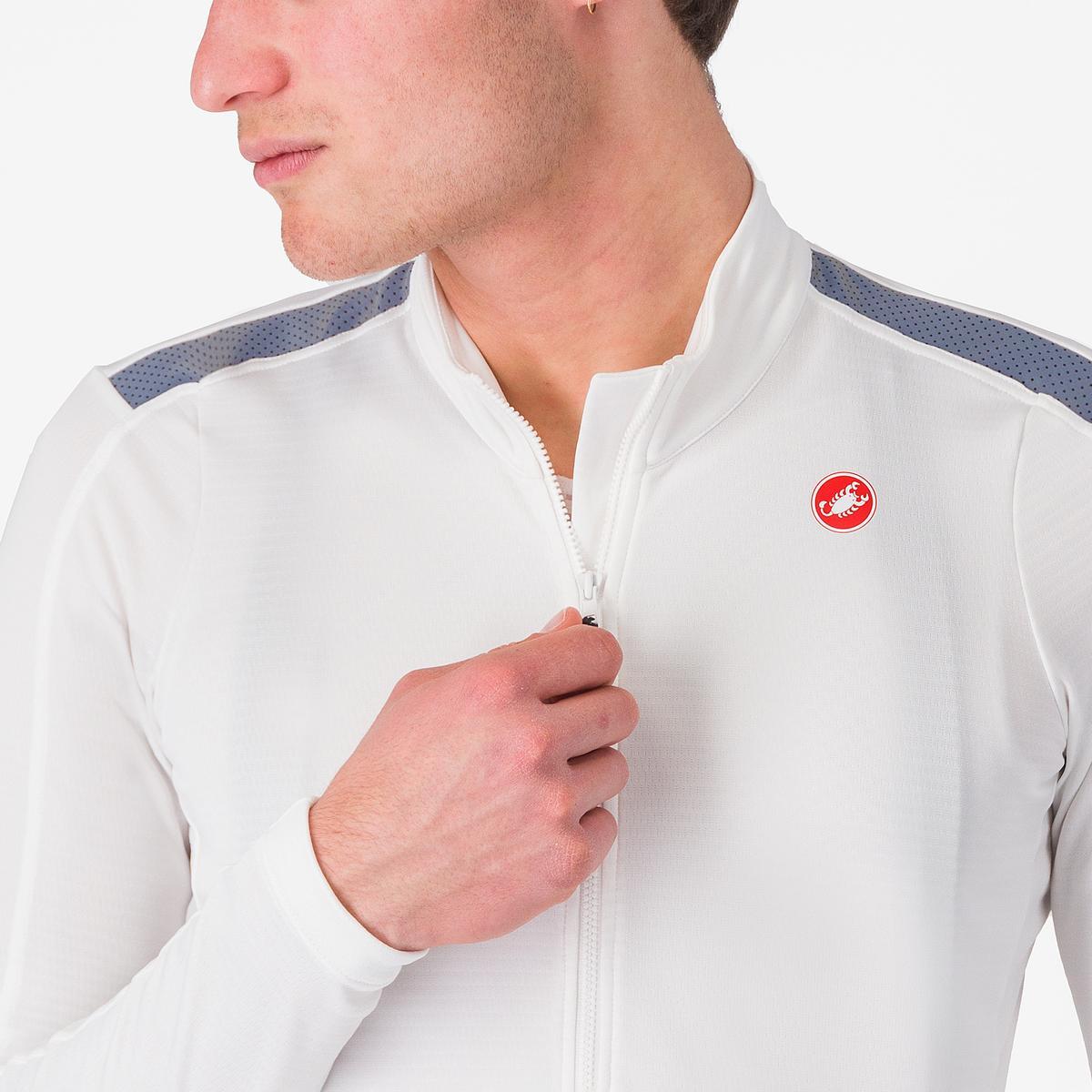 CASTELLI PURO 4 Long Sleeve Ivory Jersey