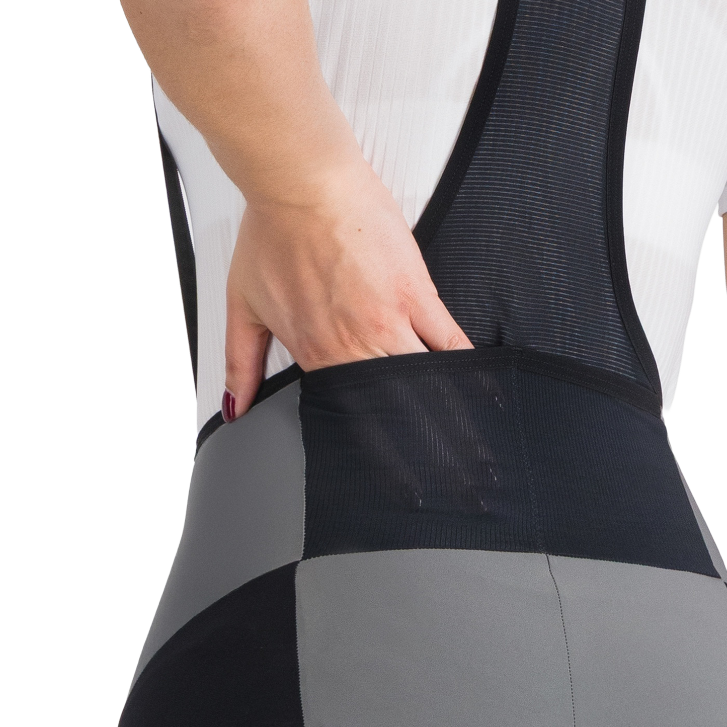 Dámské šortky SPORTFUL SUPERGIARA 2 Bibshort Grey/Black