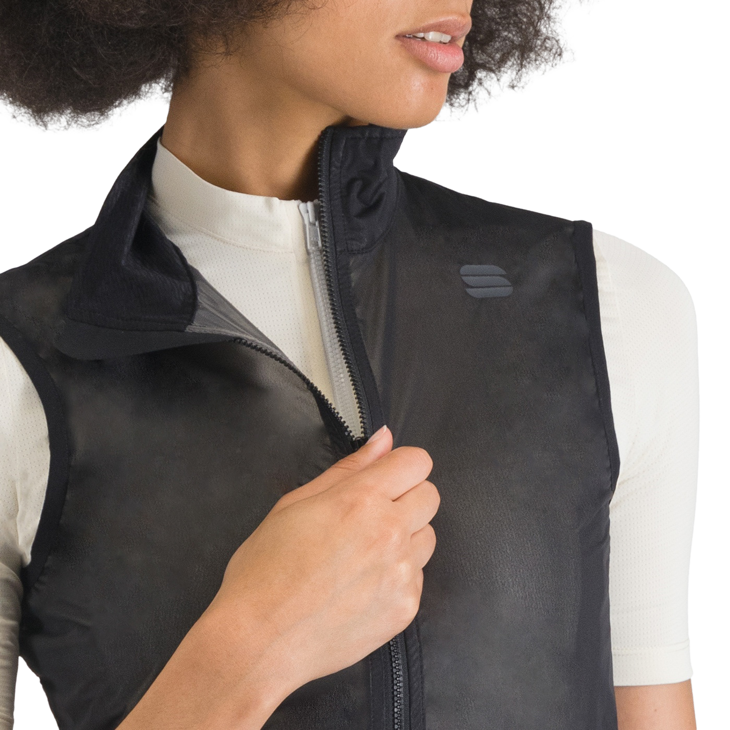 Dámská bunda bez rukávů SPORTFUL LIGHT AIR Black