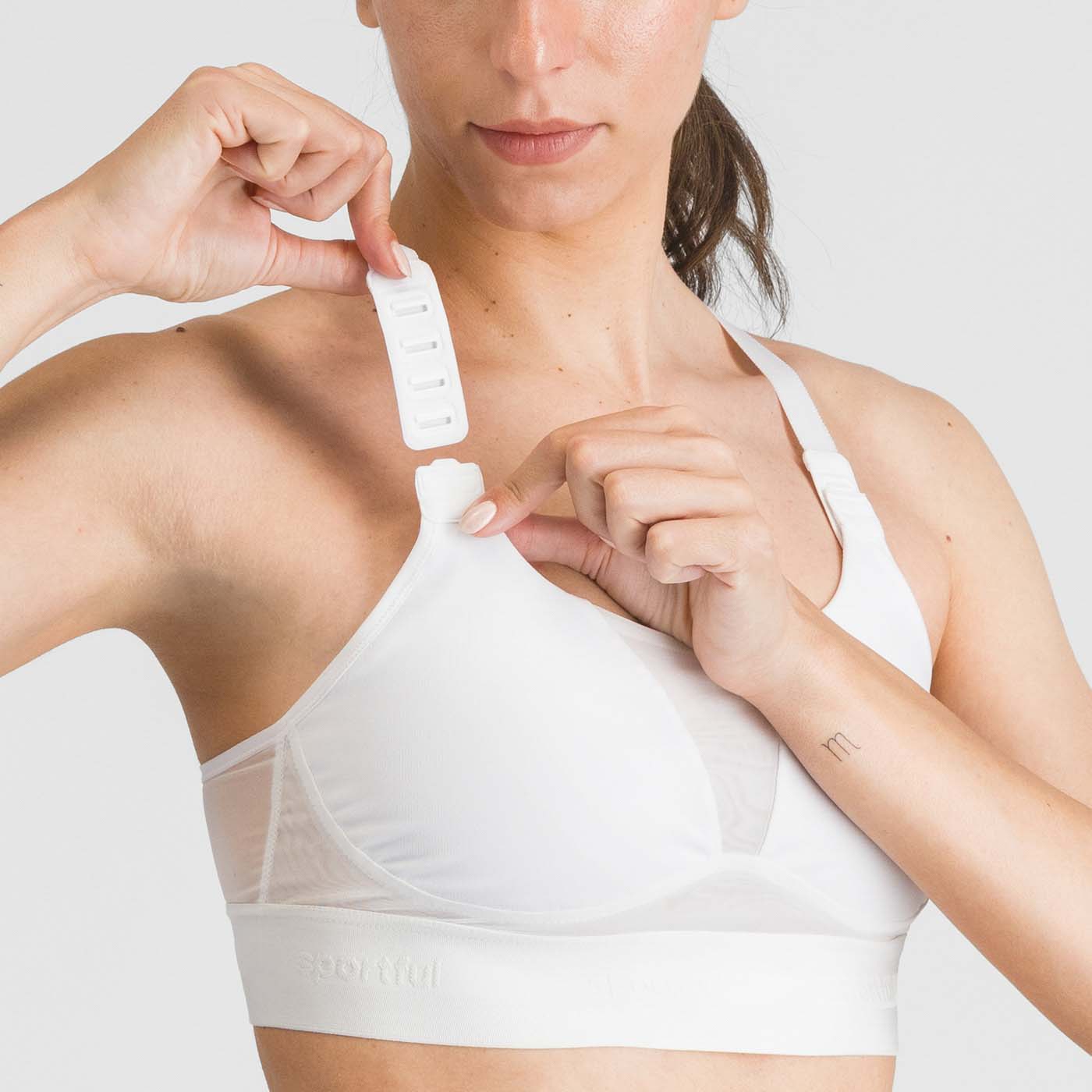SPORTFUL ESSENTIAL Bra White