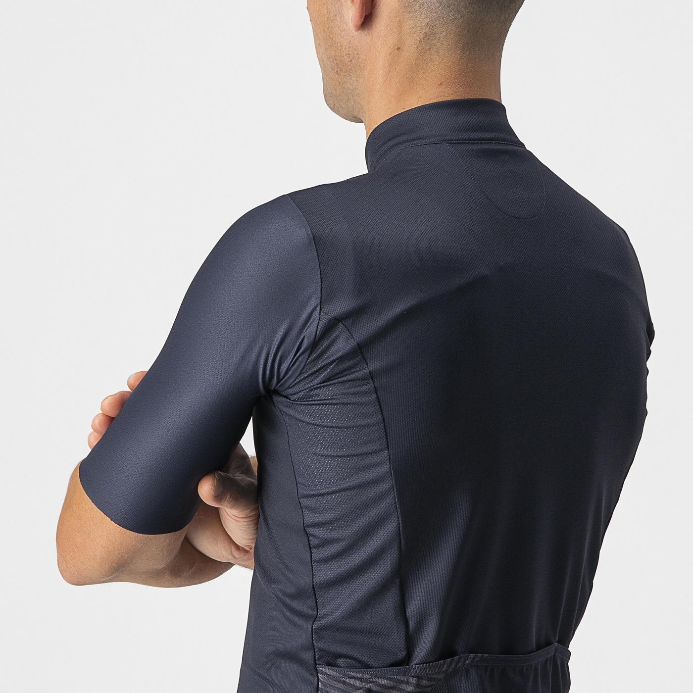 CASTELLI 13 SCREEN Short Sleeve Jersey Blue/Red