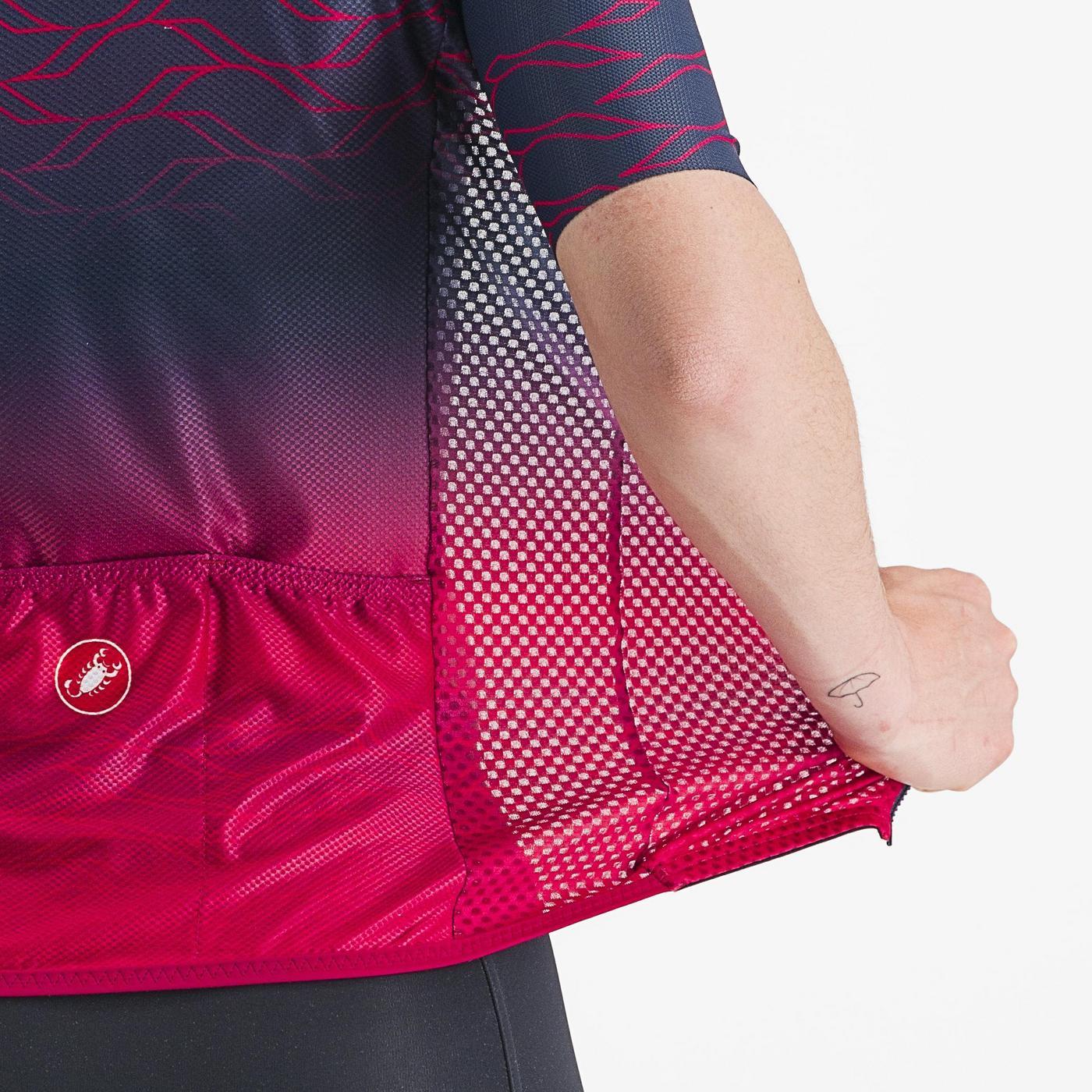 CASTELLI CLIMBER'S 2.0 Dámský dres s krátkým rukávem modrý/bílý