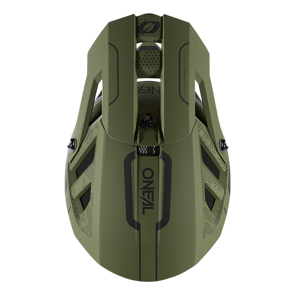 O'NEAL BLADE POLYACRYLITE STRIKE MTB přilba zelená/černá