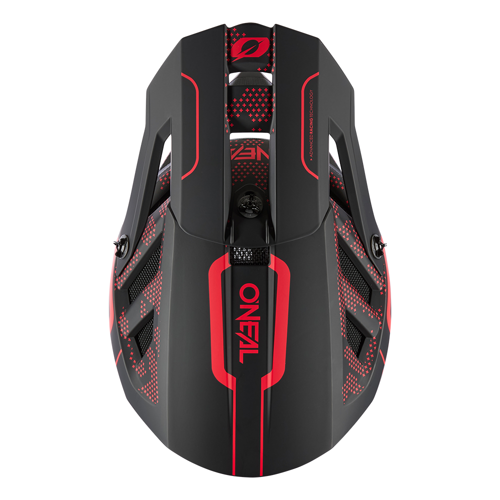 O'NEAL BLADE POLYACRYLITE STRIKE MTB přilba černá/červená