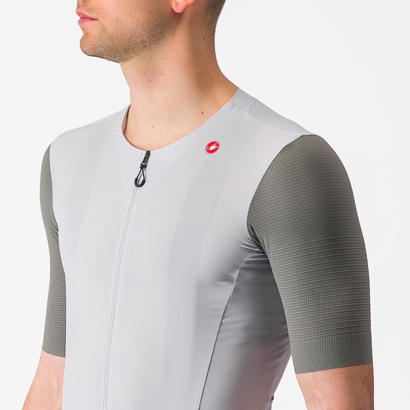 CASTELLI PREMIO Dres s krátkým rukávem Black/Grey