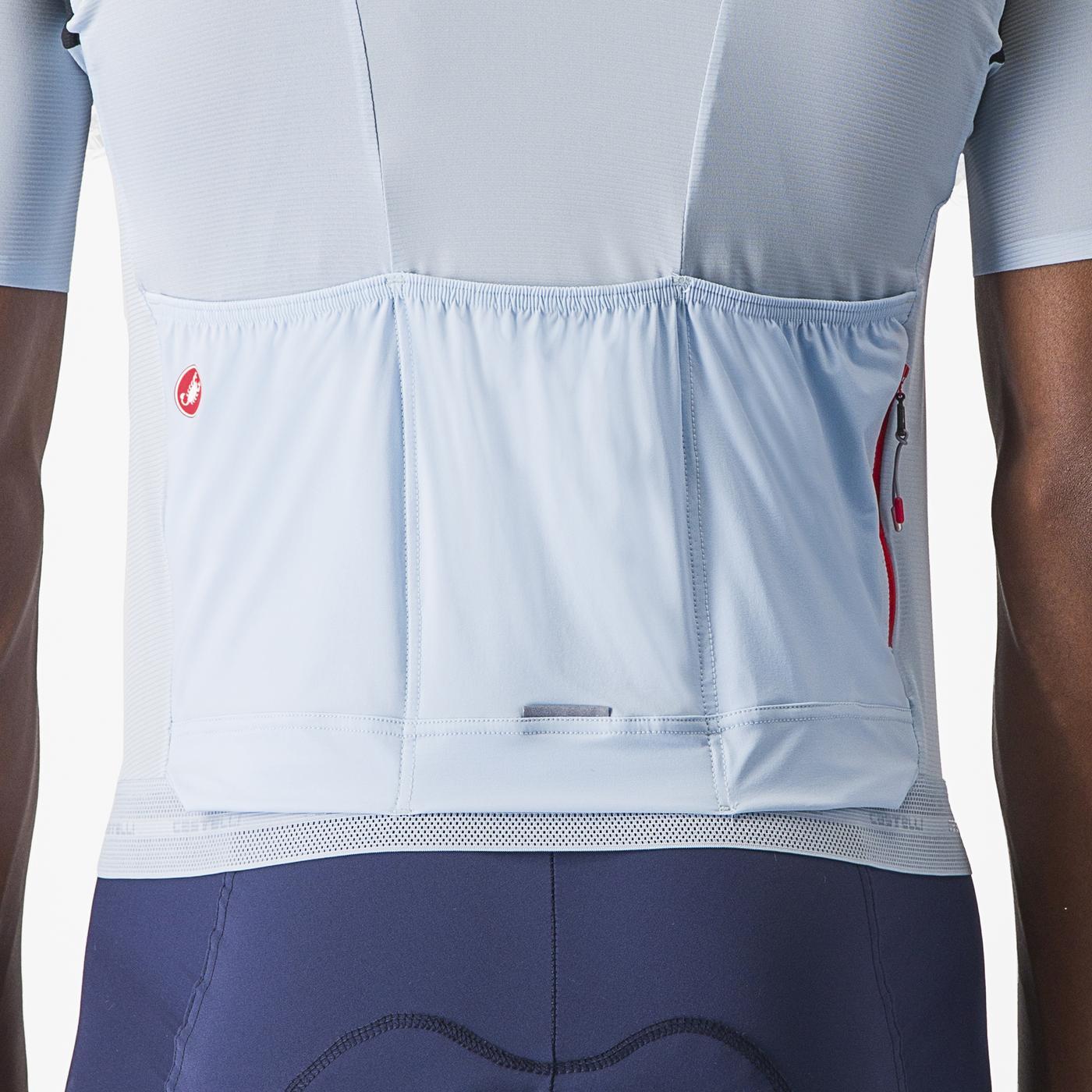 CASTELLI SUPERLEGGERA 3 Short Sleeve Jersey Blue