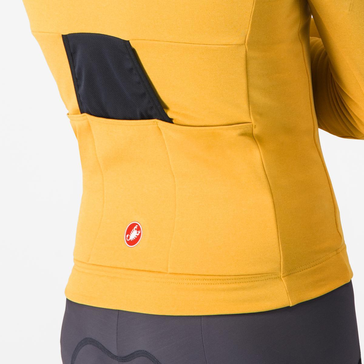 CASTELLI UNLIMITED TRAIL 2 Dres s dlouhým rukávem Yellow/Grey