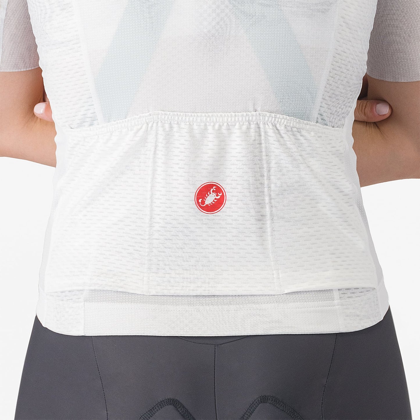 CASTELLI FANTASIA Dámský dres s krátkým rukávem White