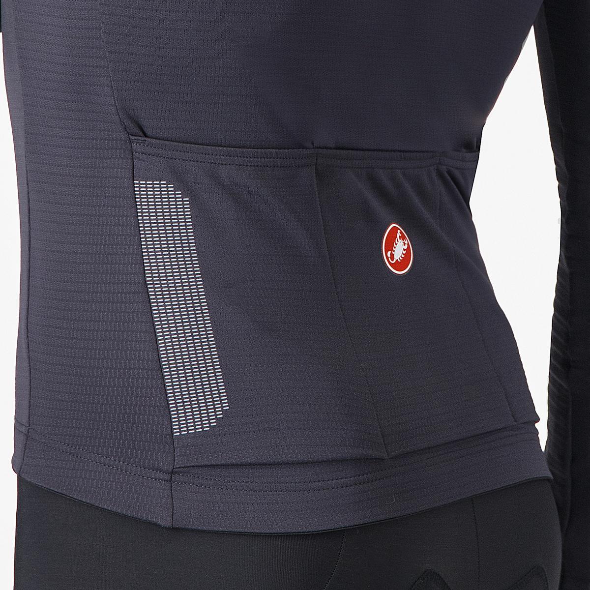CASTELLI PURO 4 Dres s dlouhým rukávem Grey