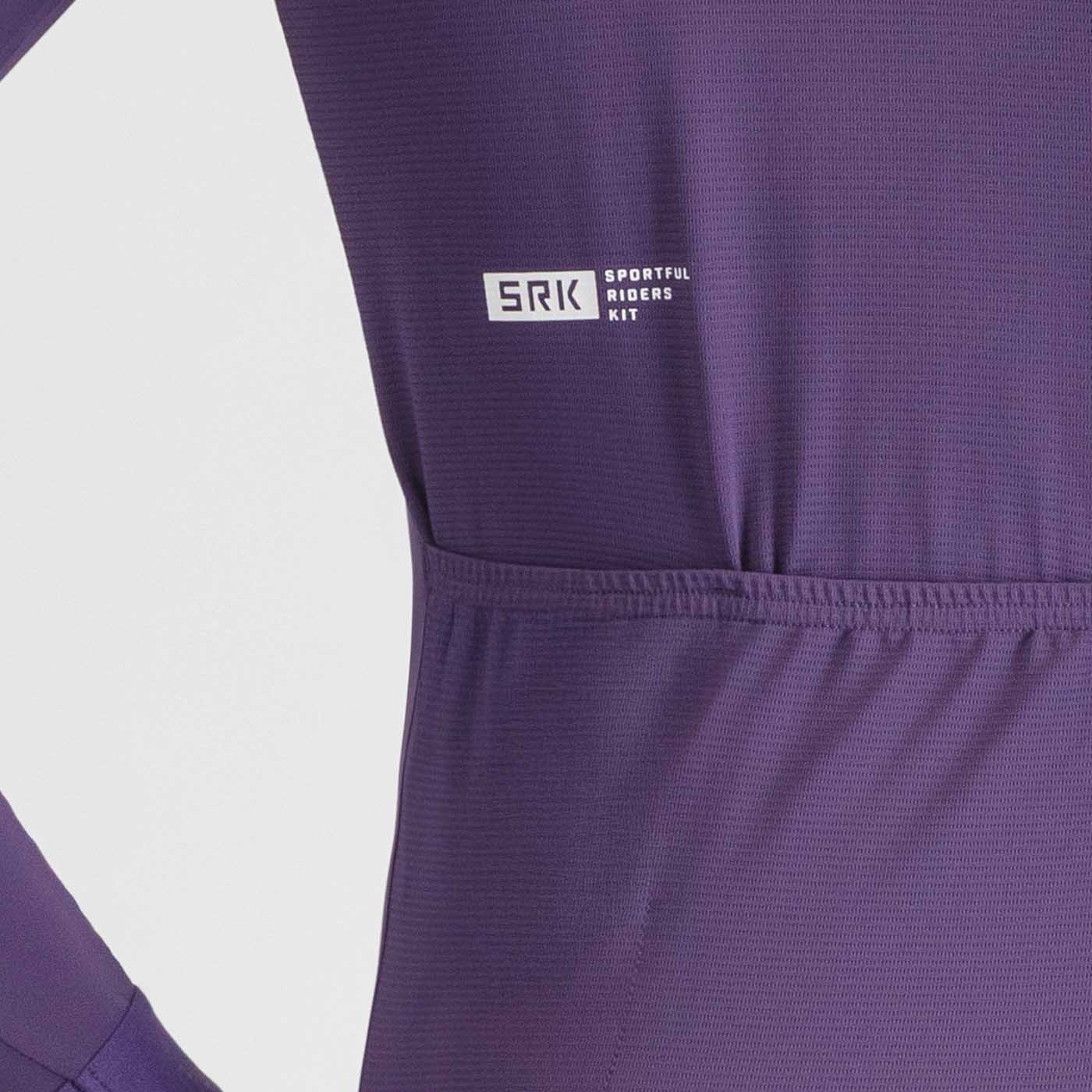 SPORTFUL SRK 2 Fialový dres s dlouhým rukávem