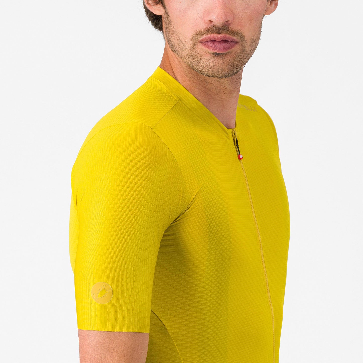 CASTELLI ESPRESSO 2 Short Sleeve Jersey Yellow