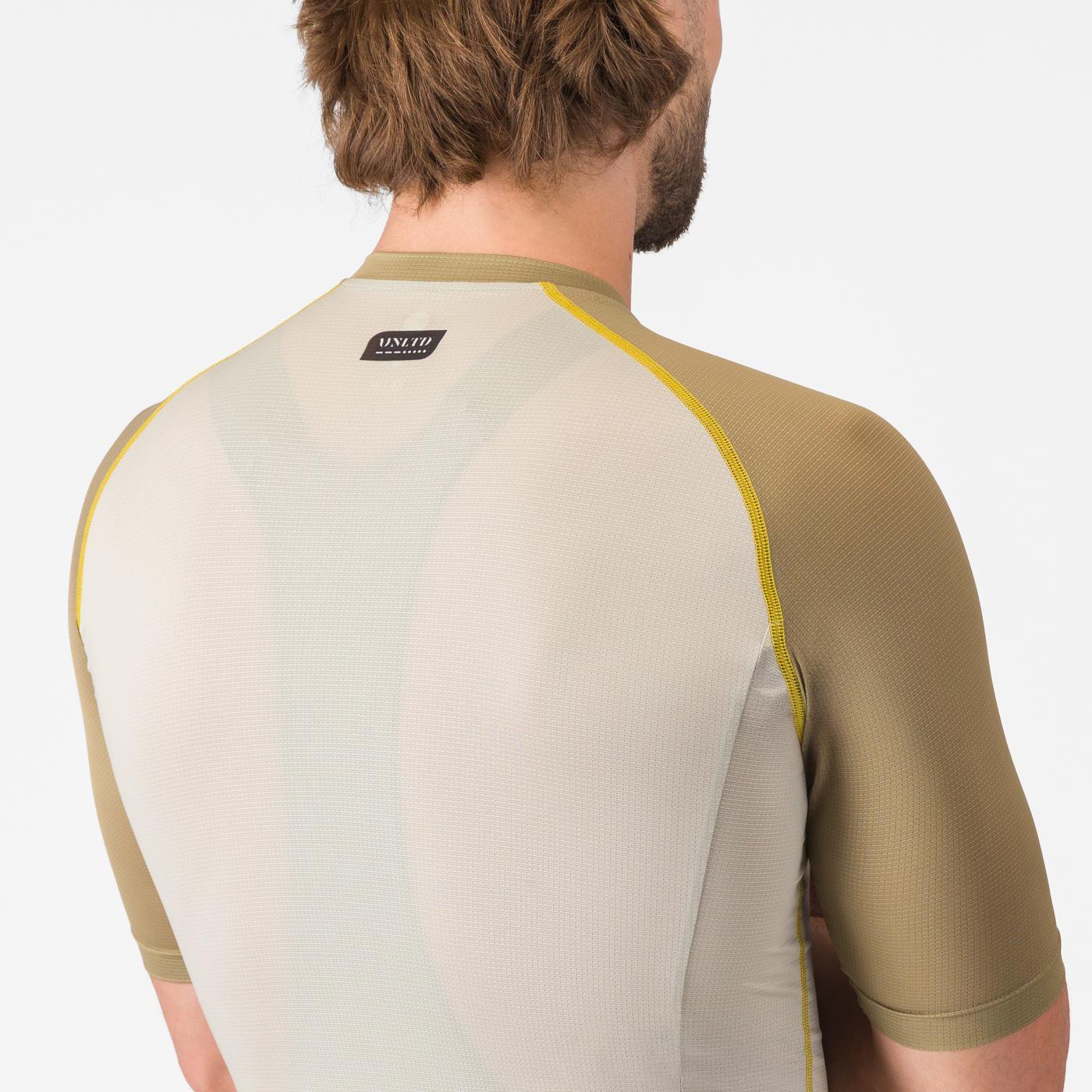 CASTELLI UNLIMITED ENDURANCE 3 JERSEY Beige/Khaki jersey