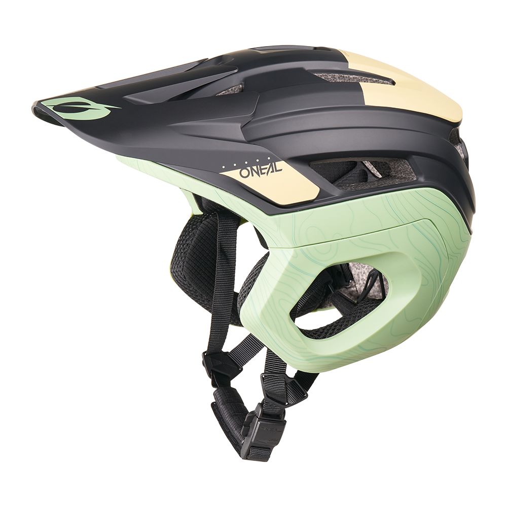 O'NEAL TRAPPER EVO TOPO MTB přilba Black/Sand/Mint